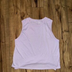 Purple tank
